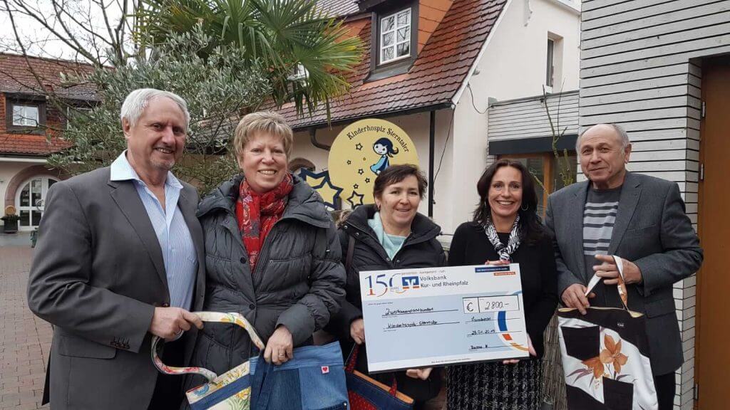 Herzensspende für Kinderhospiz Sterntaler