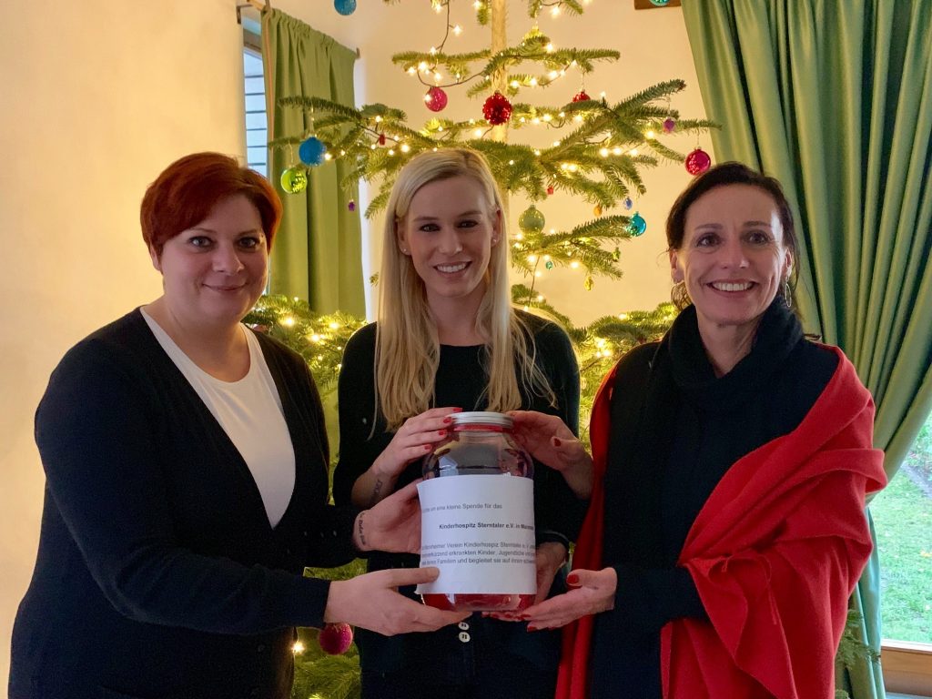 Mitarbeiter der awinta GmbH spenden an das Kinderhospiz