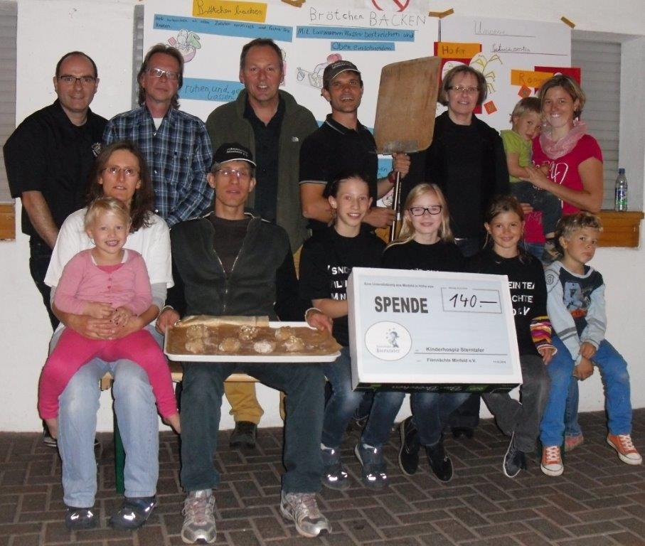 Brotbacktag und ALLE haben angepackt