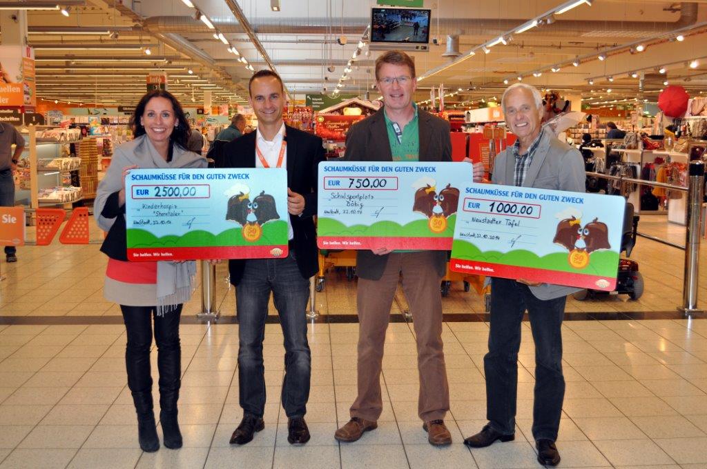 Schaumküsse für den guten Zweck