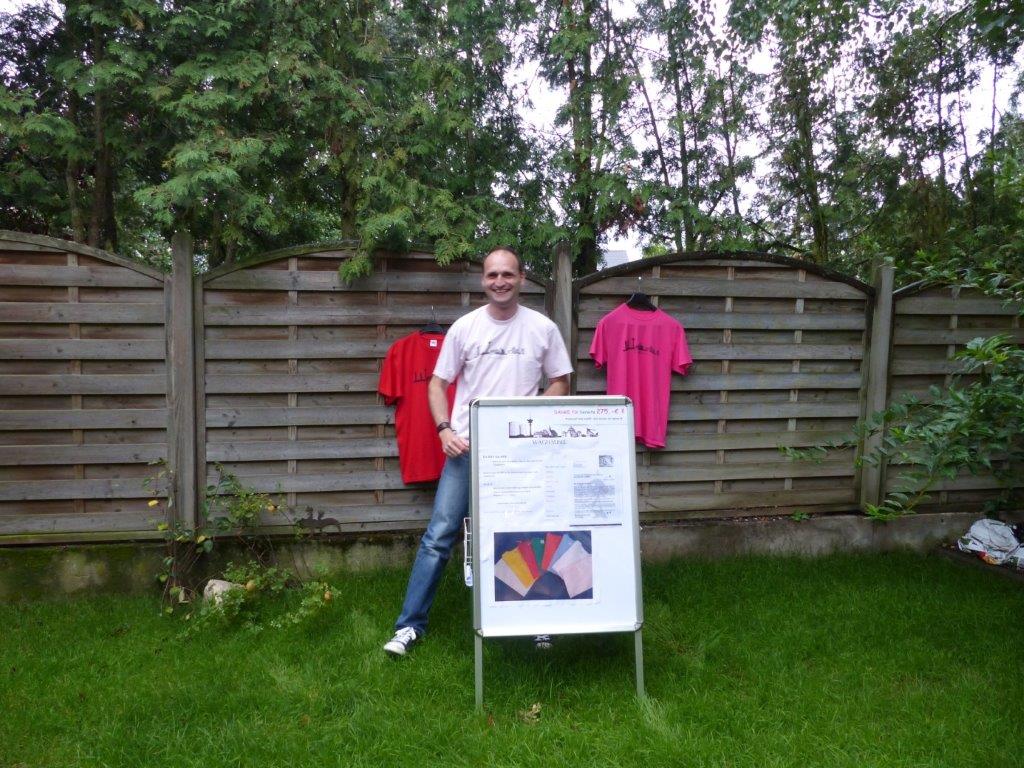 Mit T-shirt Aktion für die Sterntaler…