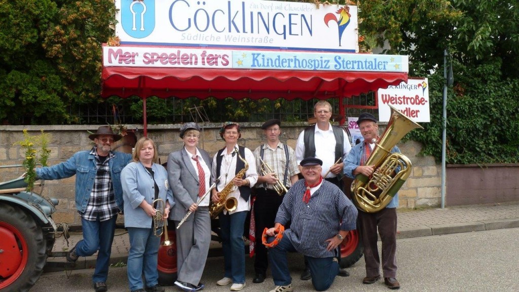 „Göcklinger Weistroßedudler“ trotzten Wind und Wetter