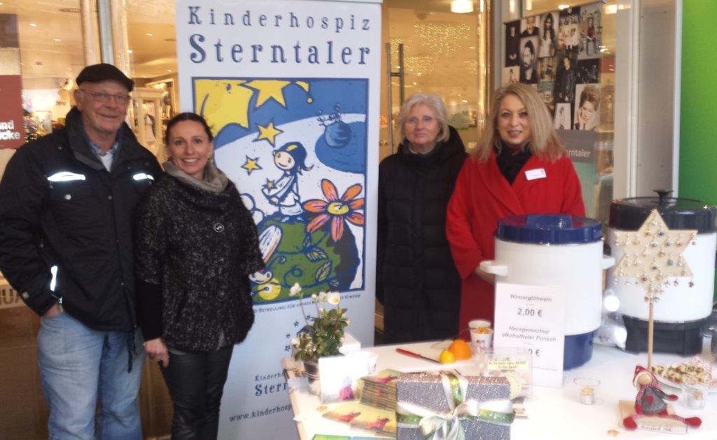 20.12.2014 Infostand Kinderhospiz Sterntaler bei Galeria Kaufhof