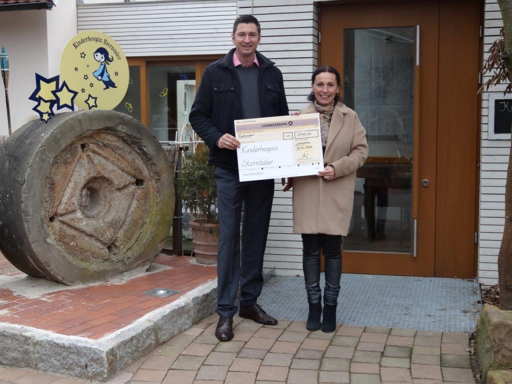 Jonastone unterstützt das Kinderhospiz Sterntaler