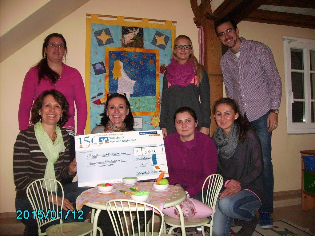 Besuch beim Kinderhospiz Sterntaler in Dudenhofen