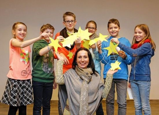 Schüler lassen Sterne regnen