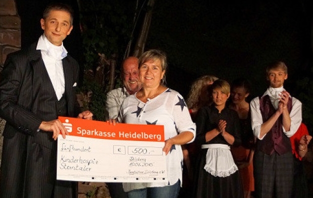 Burgbühne Dilsberg unterstützt Kinderhospiz „Sterntaler“