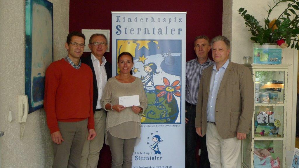 400 Euro für das Kinderhospiz Sterntaler