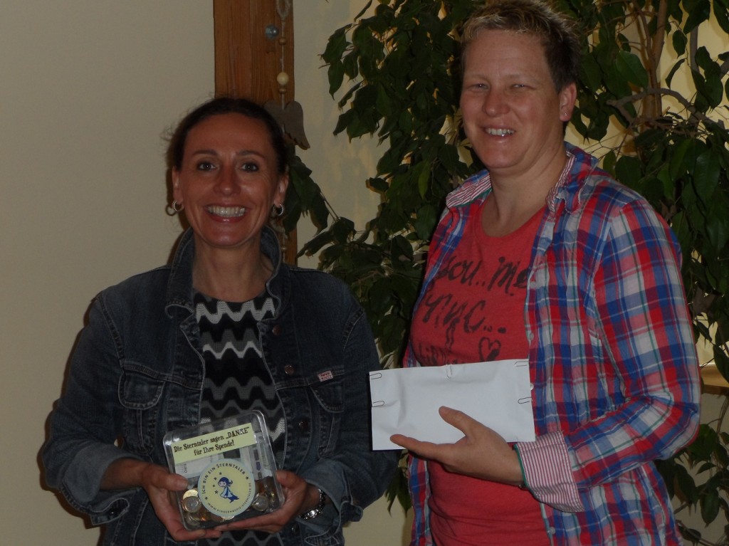 SheeRocks: Spendenübergabe an das Kinderhospiz Sterntaler in Dudenhofen