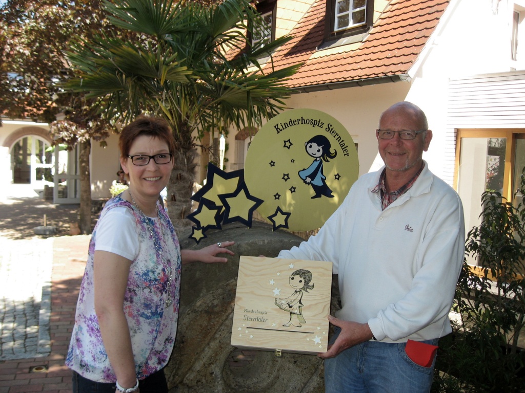 Zum 50. Geburtstag: anstatt Geschenke eine Spende für das Kinderhospiz Sterntaler