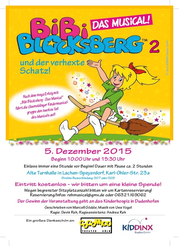 05.12.2015 – Bibi Blocksberg Musical