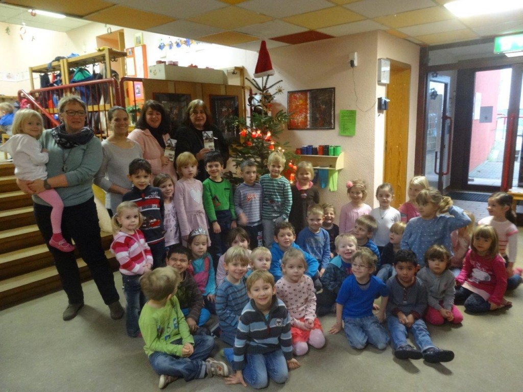 Weihnachtsaktion Gemeindekindergarten „Bergnest“ Gaiberg