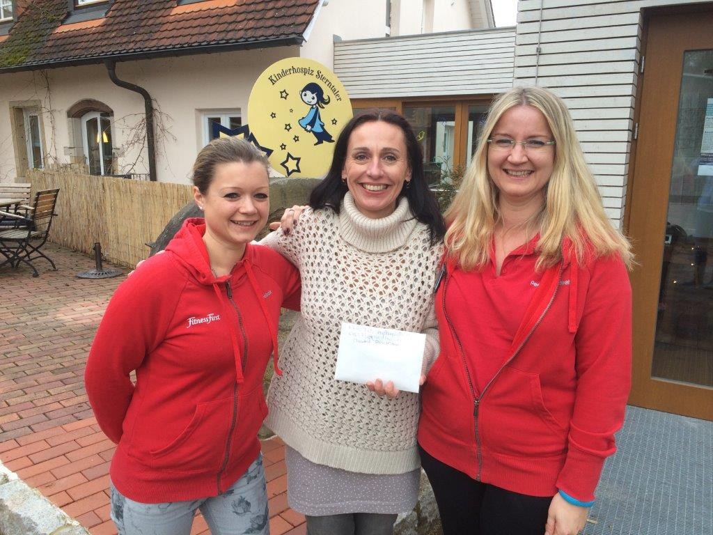 Team des Fitnessfirst Club Kaiserslautern radelte für den guten Zweck