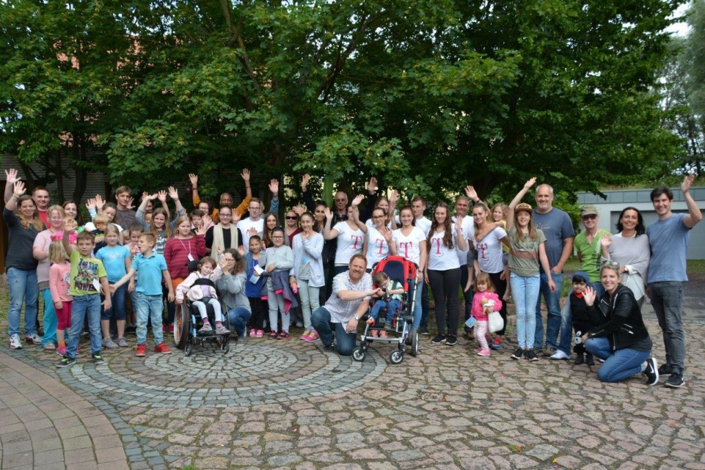 Riesen-Spaß mit Telekom-Azubis am Familien-Nachmittag