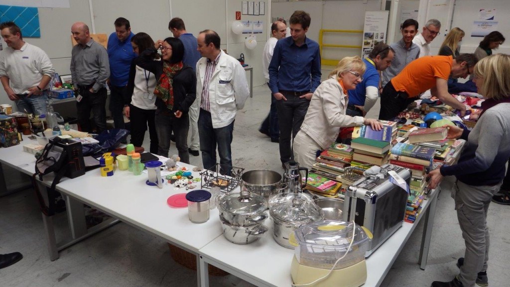 Geldspende der Firma Faurecia Hagenbach an das Kinderhospiz Sterntaler e.V.