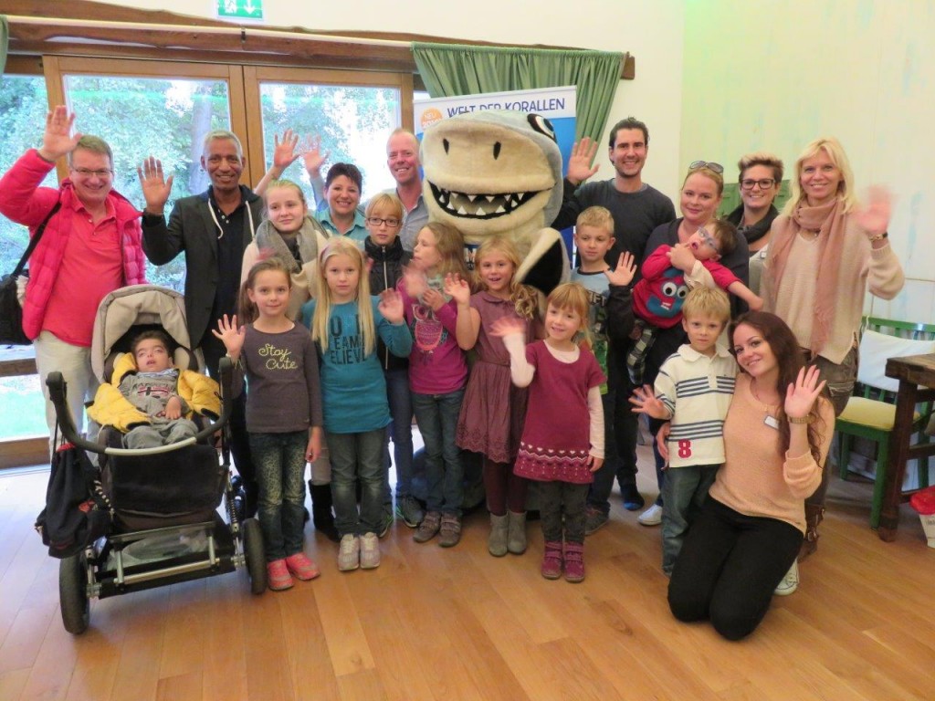 SEA LIFE Speyer besucht das Kinderhospiz Sterntaler