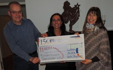 Katholischer Kirchenchor Lussheim spendet erneut an Kinderhospiz Sterntaler