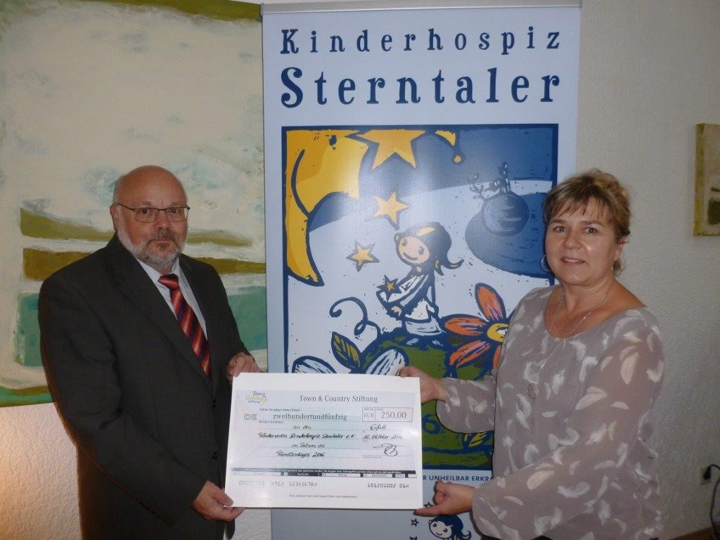 Town & Country Stiftung spendet erneut an Sterntaler