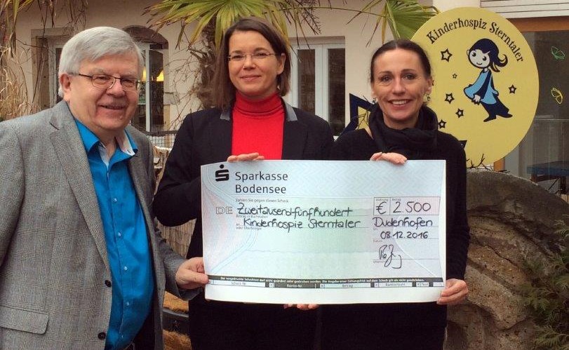TechniData IT-Gruppe spendet an das Kinderhospiz Sterntaler
