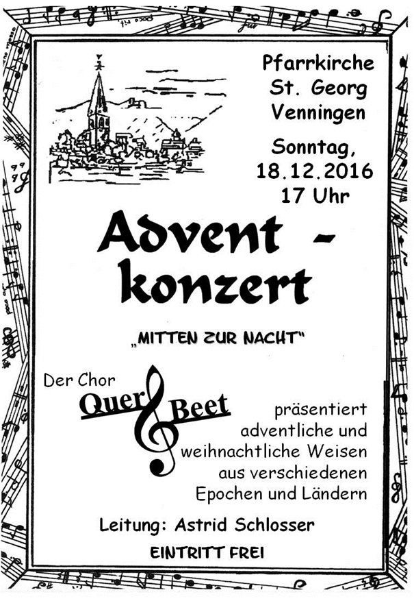 18.12.2016 – Advent-konzert “Mitten zur Nacht”