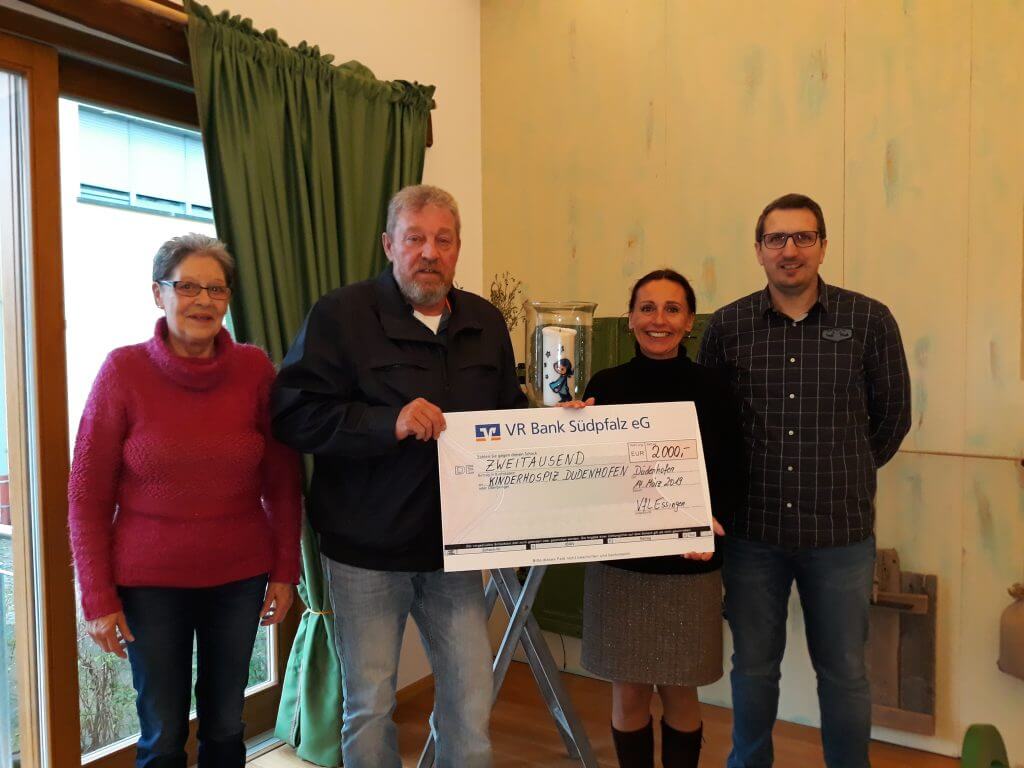 VfL ESSINGEN spendet an Kinderhospiz Sterntaler