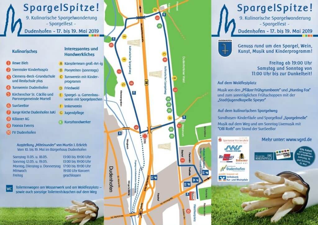 “SpargelSpitze!”  – Kulinarische Spargelwanderung in Dudenhofen