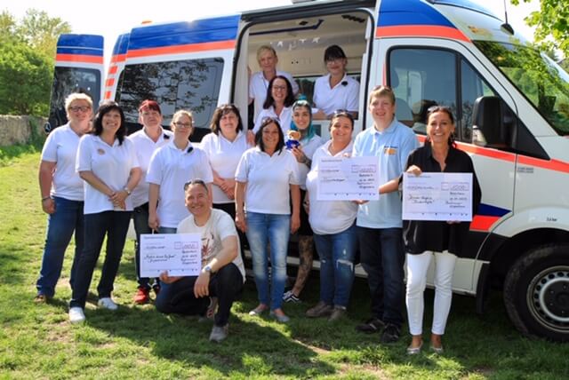 Spendenübergabe der Bockrumer Wingertshexen 2019