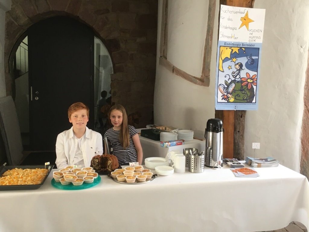 Linas und Laurins Spendenaktion zum „Kultur in den Altstadthöfen“-Event in NW