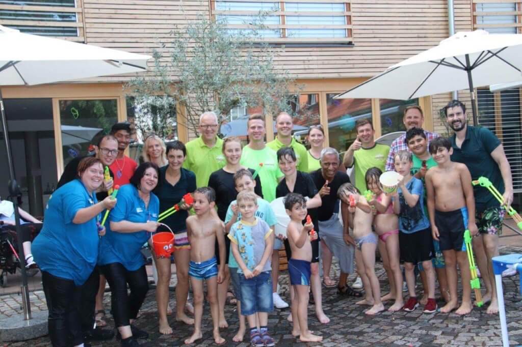 Familien-Nachmittag-Waterproofed