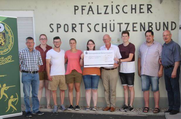Spendenaktion der Pfälzischen Schützenjugend
