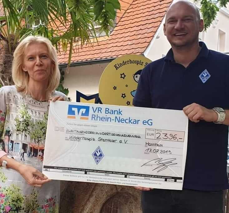 Spendenaktion des SV Waldhof Mannheim 07 und seiner Fans