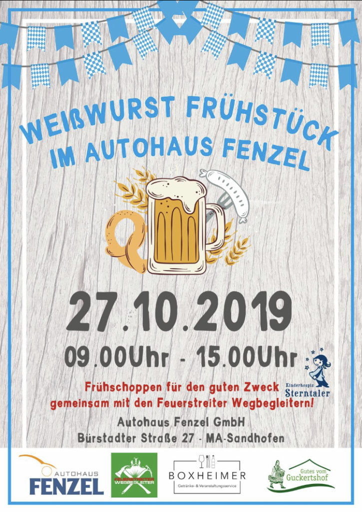 Weißwurst-Frühstück im Autohaus Fenzel
