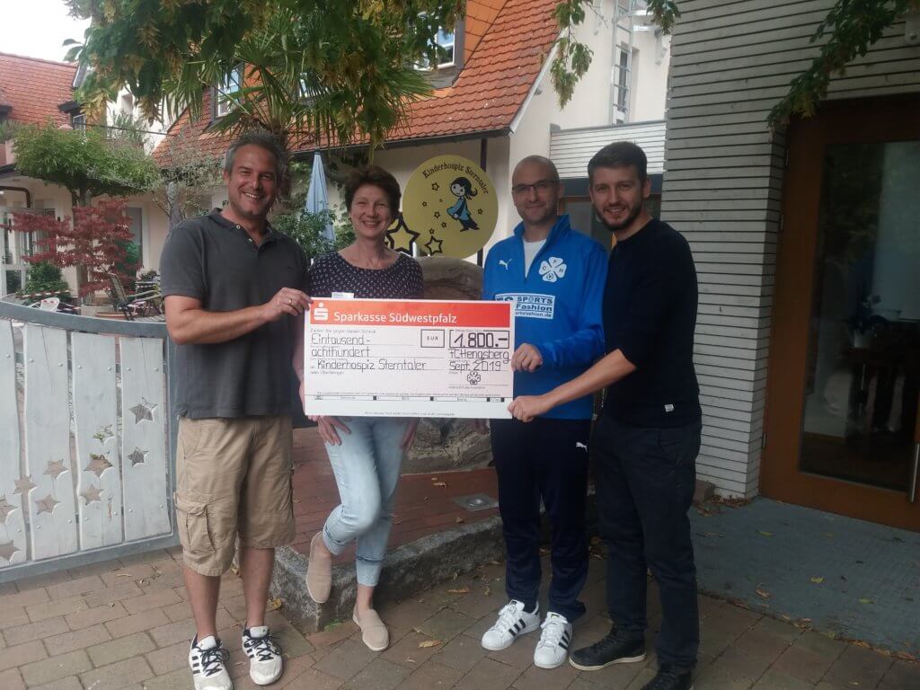 FC Hengsberg übergibt Spende an Kinderhospiz Sterntaler