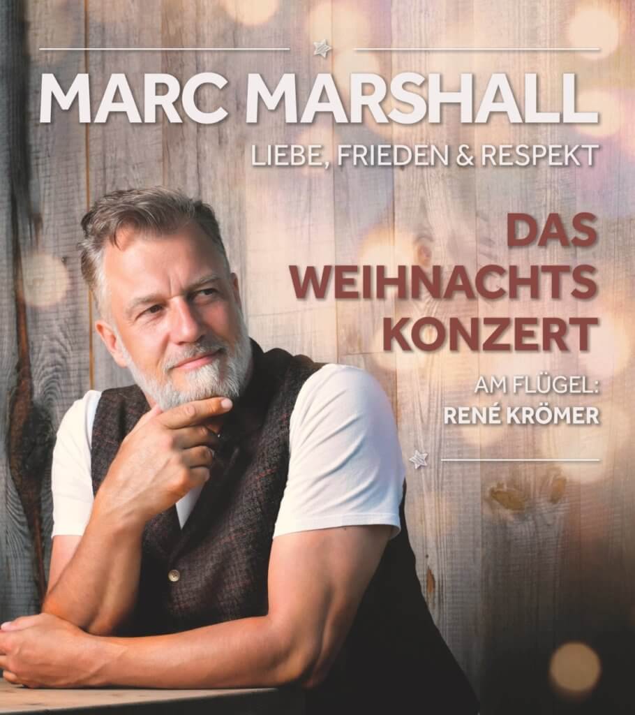 Marc Marshalls Rosen-Symbol von LIEBE FRIEDEN und RESPEKT