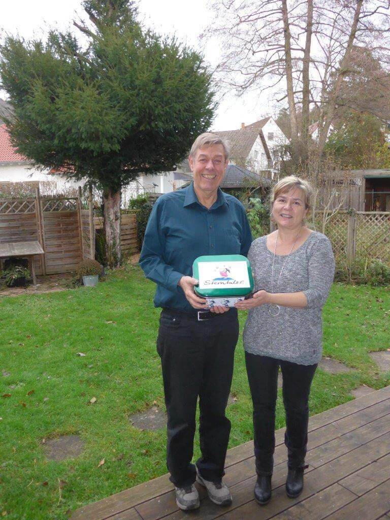 Herr Rummers Spende an die Sterntaler