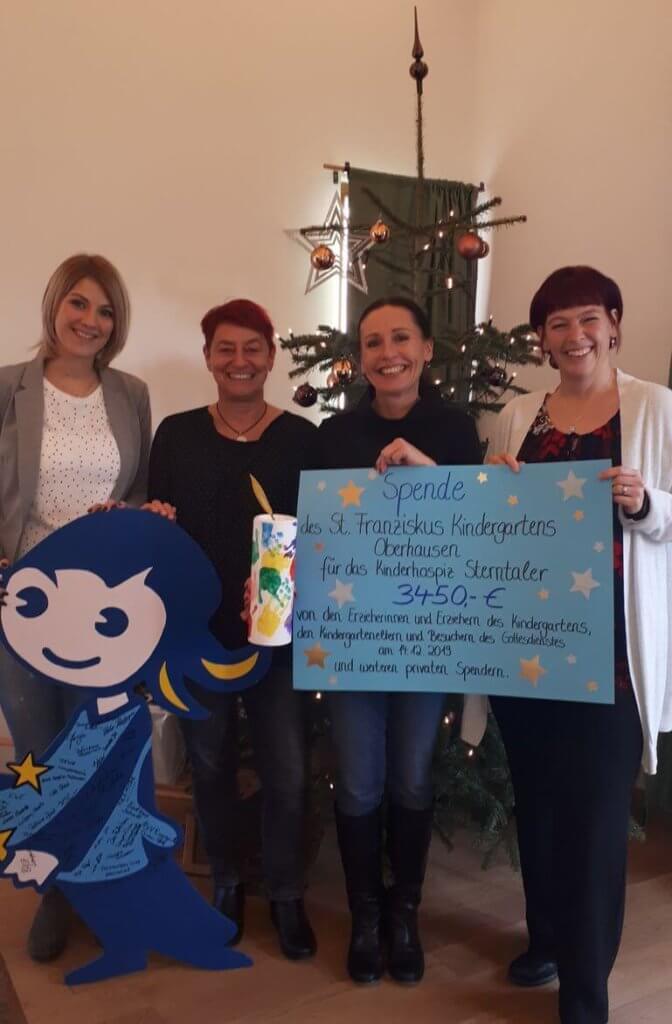 Unbeschreibliche Spendenaktion des katholischen St. Franziskus Kindergarten