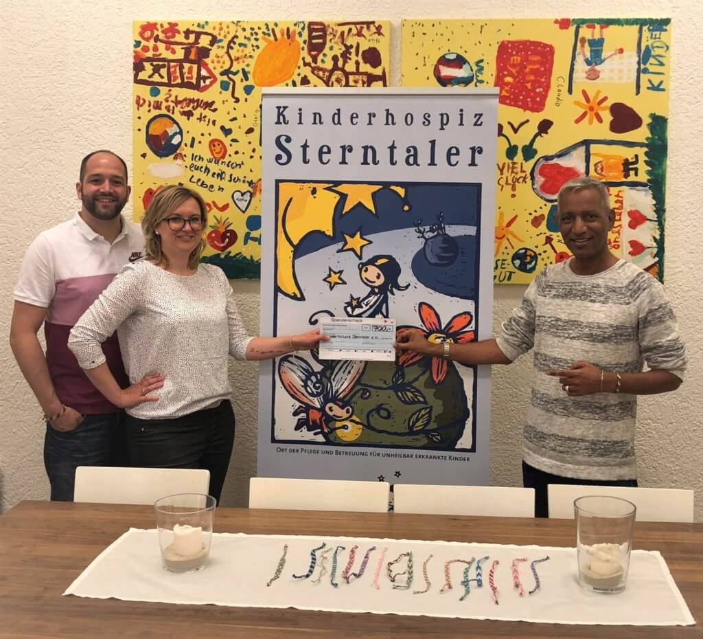 Freundschaftsbändchen für das Kinderhospiz Sterntaler