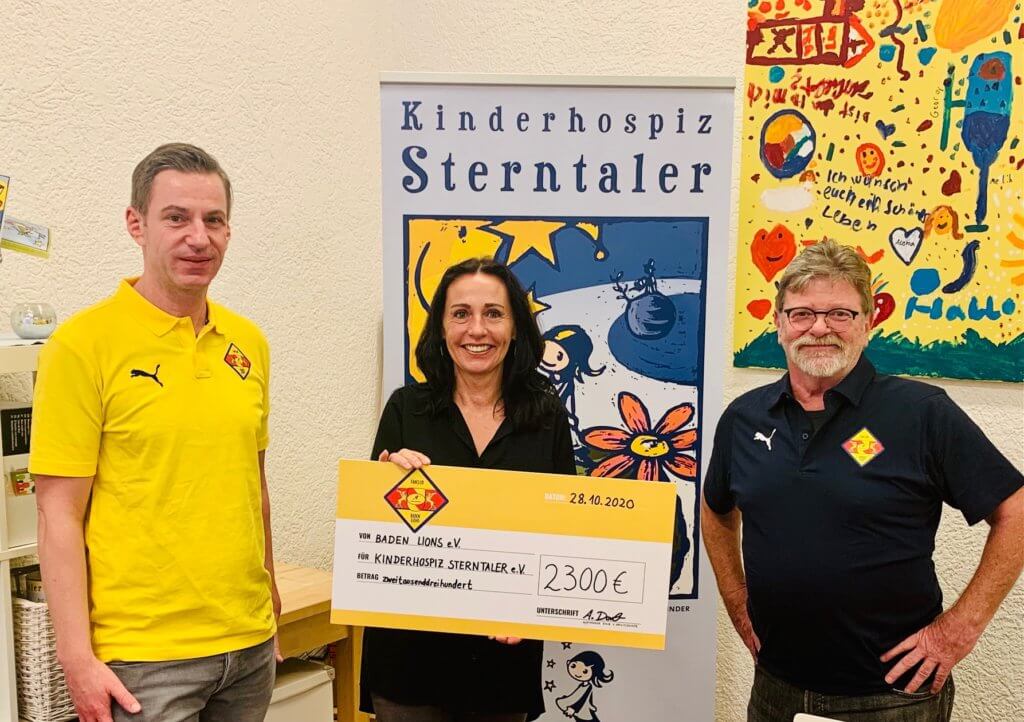 Baden Lions und deren Handballfans unterstützen ihre Sterntaler