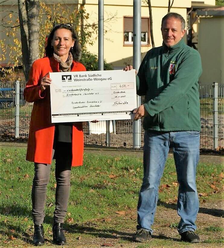 Bindersbacher Brauchtum e.V. spendet an die Kinderhospiz Sterntaler