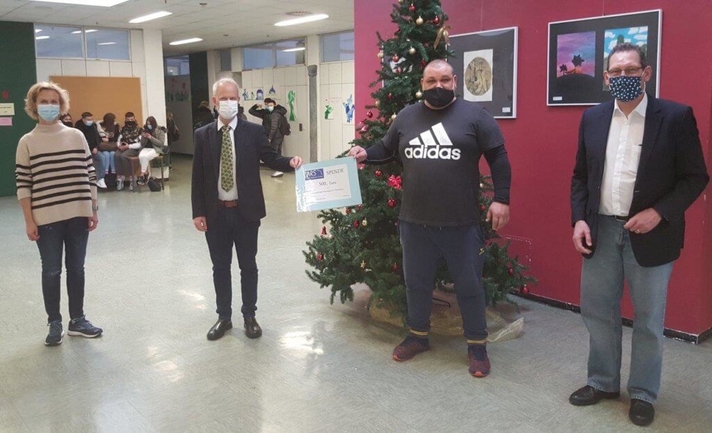 Spende der Neu-Anspacher Adolf-Reichwein-Schule