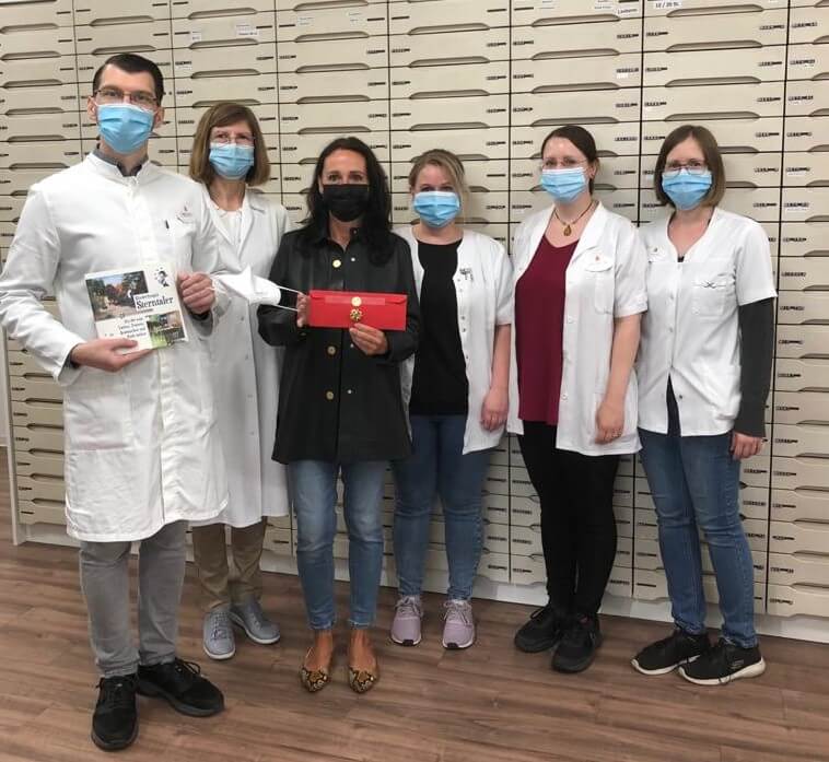 Kronen- und Pfalz-Apotheke Mutterstadt spenden an Sterntaler