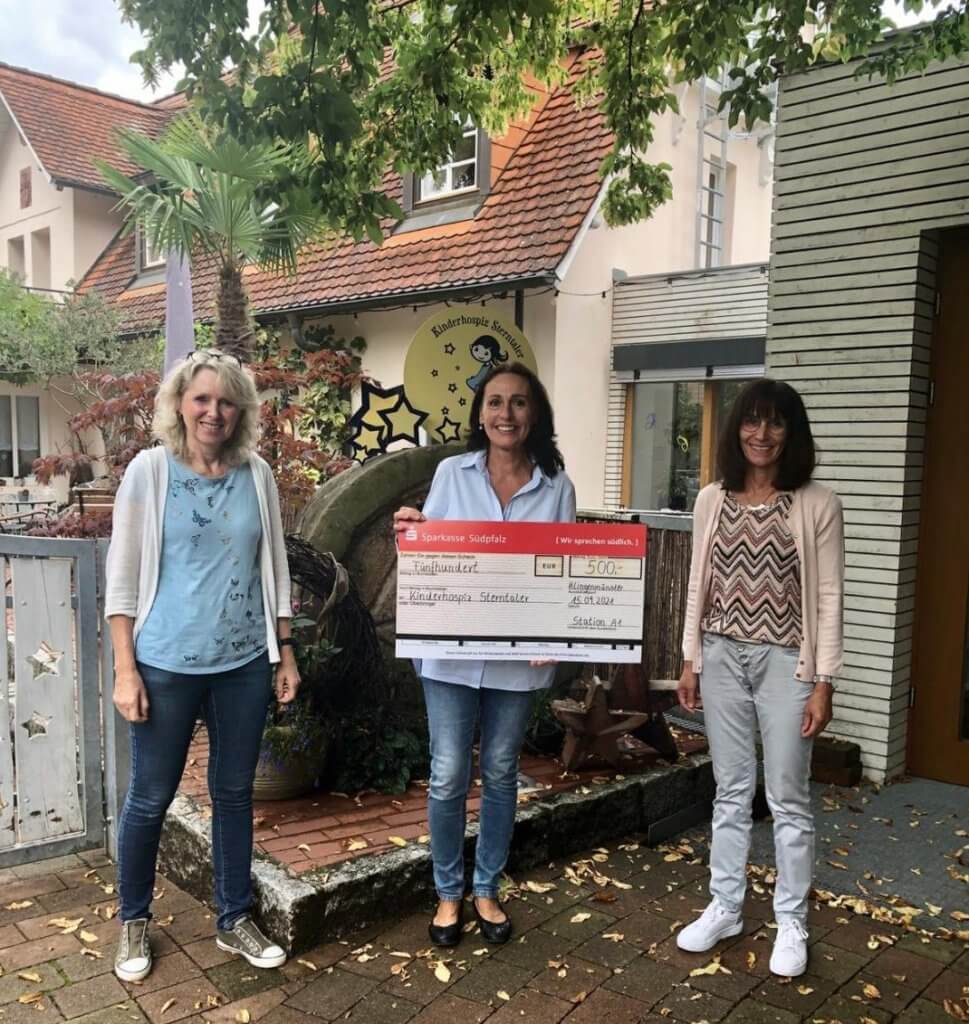 Pflegeteam A1 vom Pfalzklinikum spendet ihren Coronabonus