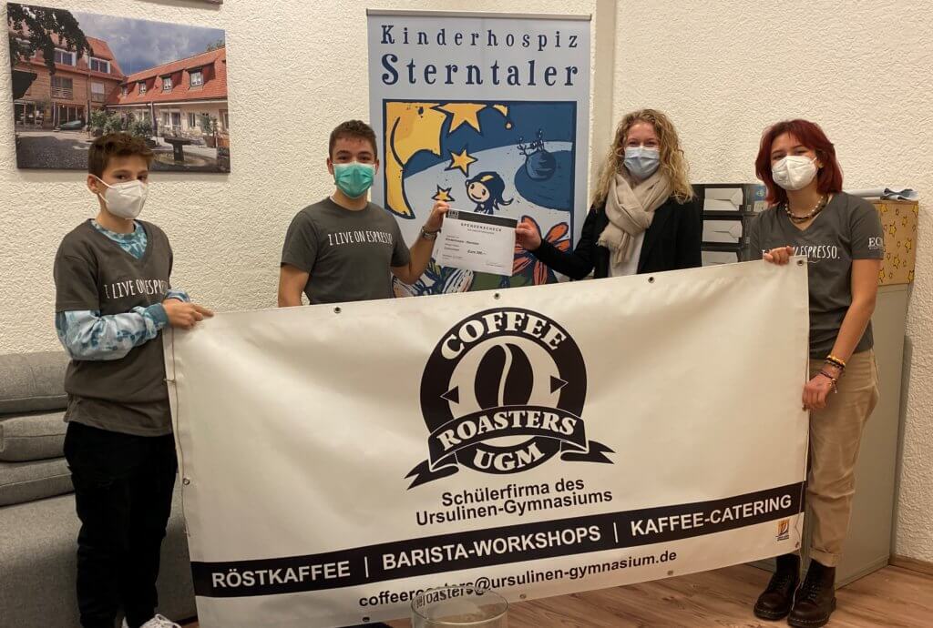 Die UGM-CoffeeRoasters engagieren sich für Sterntaler