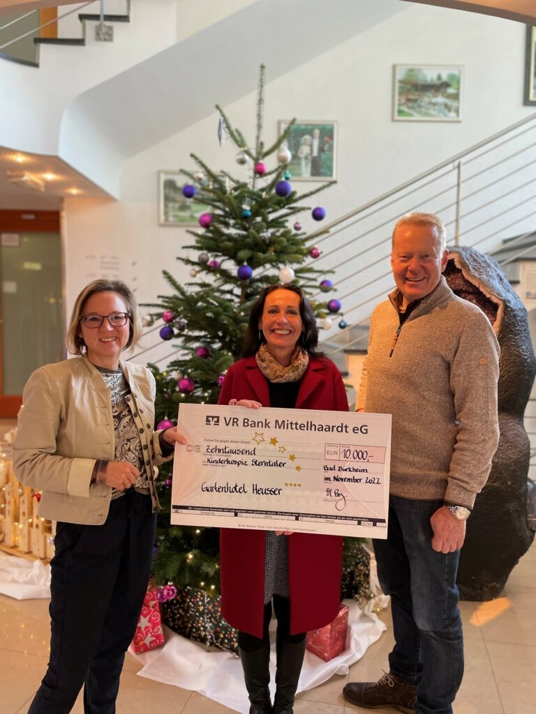 Gartenhotel Heusser Bad Dürkheim – Treue Unterstützer der Sterntaler