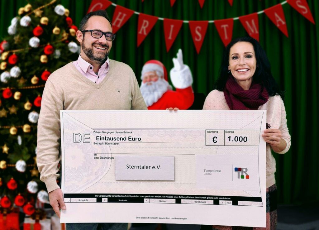 TempoRatio unterstützt das Kinderhospiz Sterntaler