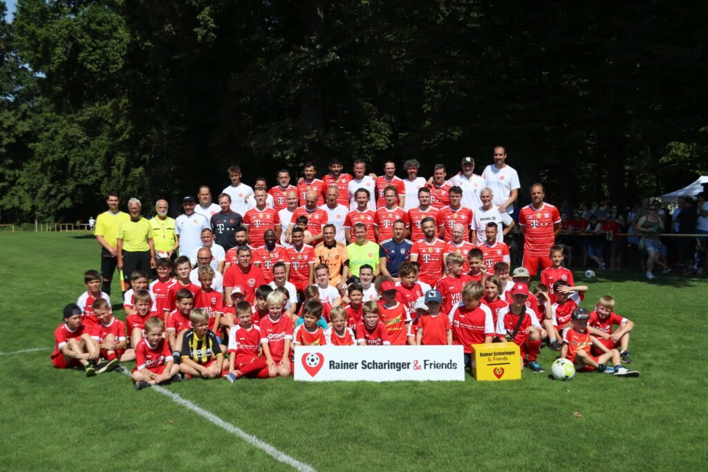 Benefizspiel TV Hayna gegen die Mannschaft von Rainer Scharinger and Friends
