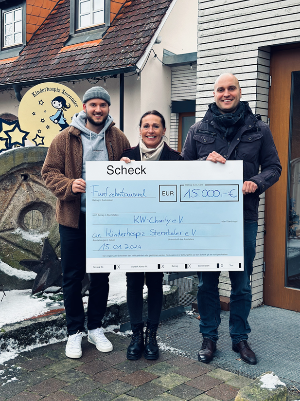 KW Charity e.V. Spendenaktion untermauert ihr schönes Motto
