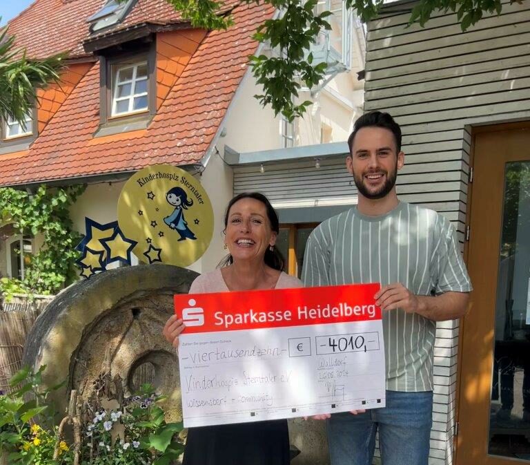 Wissensbert feiert YouTube-Jubiläum mit erfolgreichem Spendenaufruf für Kinderhospiz Sterntaler