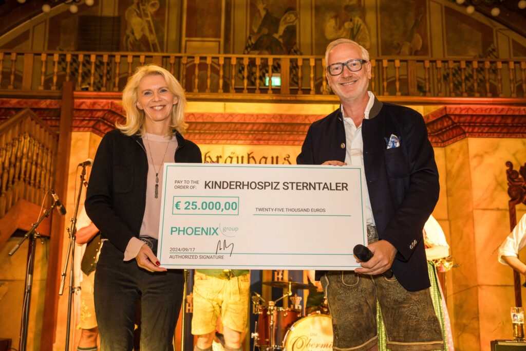 PHOENIX group unterstützt großzügig das Kinderhospiz Sterntaler