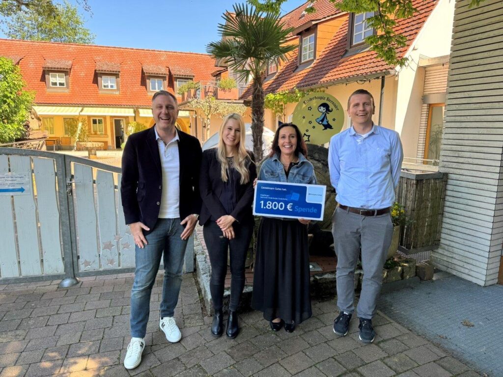 Proalpha Spende an das Kinderhospiz Sterntaler